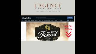 Napa Valley Register 2024 Finest contest Voting Tutorial [upl. by Inait]