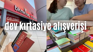 LİSE KIRTASİYE ALIŞVERİŞİ  kardeşimin 9sınıf alışverişi bursa kitap merkezi bkm [upl. by Elmira]