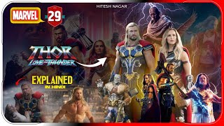 Thor Love and Thunder 2022 Film Explained In Hindi  Disney Hotstar Movies हिंदी  Hitesh Nagar [upl. by Tudor]