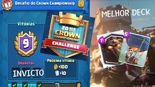 INVICTO COM DECK DE LAVA HOUND NO CROW CHAMPIONSHIP [upl. by Eillim]