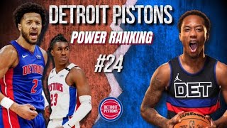 Preseason Power Rankings 24 Detroit Pistons Ft Bryce Simon [upl. by Dduj535]