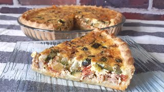 Quiche au thon et aux courgettes 292 [upl. by Felicle738]