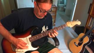 Dwight Yoakam A Thousand Miles from Nowhere guitar solo cover [upl. by Kaufman]