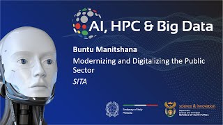 26 Modernizing and Digitalizing the Public Sector Buntu Manitshana [upl. by Jami565]