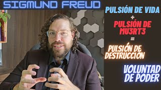 La mezcla de las pulsiones pulsión de destrucción y voluntad de poder  Sigmund Freud [upl. by Ahsieyn]