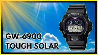 Casio GShock GW6900 Solar Resistência Durabilidade e Energia Solar [upl. by Alrak]