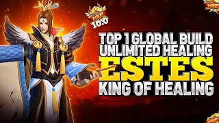 Estes Top 1 Global Build 2024  Estes Gameplay 2024  Estes Best Build And Emblems 2024 [upl. by Ynney]