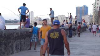 Havana Cuba  Malecón HD 2017 [upl. by Remot]