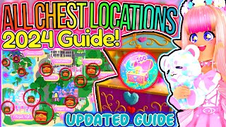 EVERY CHEST IN 2024 ROYALE HIGH 10K DIAMONDS amp ACCESSORIES ROBLOX Chest Locations amp Easy Guide [upl. by Loss]