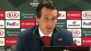 unai emery good evening [upl. by Htnicayh]