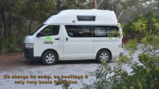 Moulting Bay Campground Binalong Bay of Fires St Helens Ansons Bay [upl. by Euqinimod]