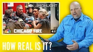 Paramedic Breaks Down Chicago Fire  How Real Is It [upl. by Muriah]