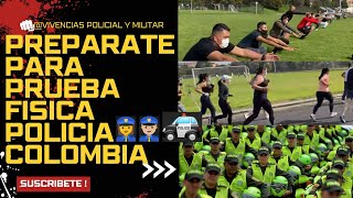 PREPÁRATE PARA PRUEBA FISICA5 PRUEBASdel proceso de incorporación POLICIA COL EsUnHonorSerPolicía [upl. by Lesak744]