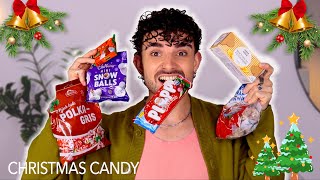 Rating Christmas Candy from around the WORLD [upl. by Cutcheon586]