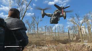 Fallout 4  Vertibirds keep spinning and spinning [upl. by Pegma]