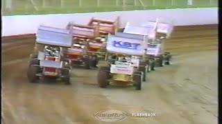 speedway Flashback Newcastle Motordrome Winfield Sprintcar Masters Div 1  23011994 [upl. by Leakcim1]