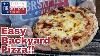 How to Make Backyard Pizza [upl. by Lockhart9]