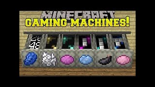 PopularMMOs Pat and Jen Minecraft GAMING MACHINES Mod Showcase [upl. by Hughie]