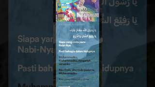 Lagu Rindu Muhammadku  Haddad Alwi Lirik shorts [upl. by Filomena]