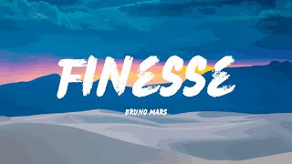 Bruno Mars  Finesse Pink Panda Remix feat Cardi B Lyrics [upl. by Moria]