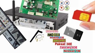 NEOSAT KST660 HDCM bra sarket duble remot 1506 [upl. by Sherard]