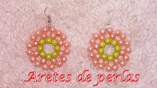 Como hacer aretes de bisutería fina principiantes [upl. by Cunningham926]