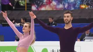 Papadakis amp Cizeron FRA FP WC Saitama 2019 [upl. by Enyrat]