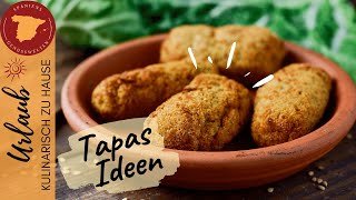 🇪🇸 Extra knusprige spanische Kroketten  So lecker und crunchy können Tapas sein 🇪🇸 [upl. by Aiekram]