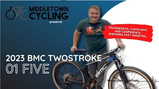 2023 BMC TWOSTROKE 01 FIVE 29quot  MiddletownCycling PROGRESSIVE COMPLIANT amp CONFIDENCEINSPIRING [upl. by Allyce]