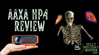 100 Projection Mapping AAXA HP4 Review [upl. by Aubyn]