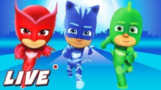 🔴 LIVE PJ Masks Official Season 1  Save The Day [upl. by Eemyaj204]