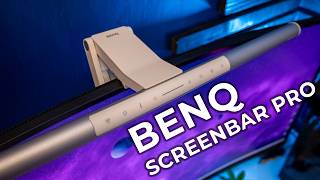 BenQ ScreenBar Pro Monitor Light Bar Is The Must Have Desk Accessory For 2024 [upl. by Baker]