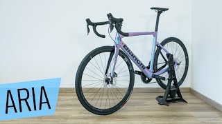 Das ChamäleonRennrad  Bianchi Aria Ultegra Di2 2023 im Review  Fahrradorg [upl. by Oiracam]