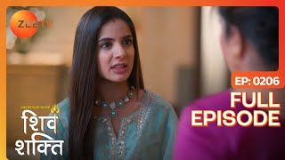 Shakti करेगी Mandira को expose  Pyaar Ka Pehla Adhyaya Shiv Shakti  Full Ep 206  Zee TV  29 Jan [upl. by Yenor]