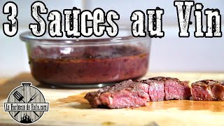 3 Incroyables Sauces au Vin pour vos grillades  🍷🍷 [upl. by Zaragoza]