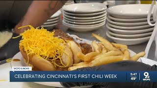 Celebrating Cincinnatis first chili week [upl. by Ajuna19]