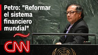 Discurso completo de Gustavo Petro presidente de Colombia en la ONU en 2023 [upl. by Acilgna692]