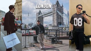 Vlog Londres  Cosas por hacer compras streetwear comida gymshark🇬🇧 [upl. by Allimaj]