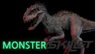 Indominus Rex Tribute Monster Skillet Duo Version 인도미누스 렉스 트리뷰트 몬스터 스킬렛 듀요 버전 [upl. by Saunder]