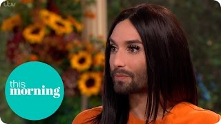 How Tom Became Conchita  This Morning [upl. by Llenrag88]