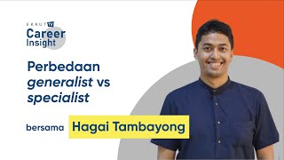 Perbedaan generalist vs specialist [upl. by Teage]