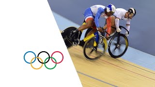 Cycling Track Mens Sprint Quarter finals  Full Replay  London 2012 Olympics [upl. by Forrester]