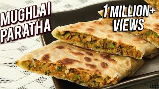 Mughlai Paratha Recipe  Easy Veg Moglai Paratha  Paneer Stuffed Paratha  Ruchi [upl. by Qifahs]