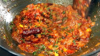 టమాటో కర్రీ రుచిగా చేయాలంటే ఇలాట్రై చేయండి  Tasty Tomato Curry  Tomato Curry In Telugu [upl. by Drisko]