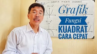 Grafik fungsi kuadrat CARA CEPAT Hanya kurang dari 5 detik [upl. by Acsicnarf]