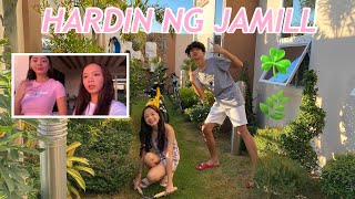 NILINIS NAMIN ANG GARDEN NG JAMILL WOW [upl. by Syd]