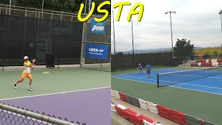 Level 3 USTA Southern California Junior Sectional Championships 🔥🎾 USTA tennis 2023 🔥🎾 [upl. by Laubin178]