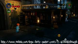 LEGO Harry Potter Walkthrough  Year One The Restricted Section Part 1 [upl. by Joli]