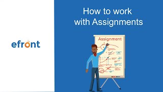 How to work with assignments in eFront [upl. by Arral]