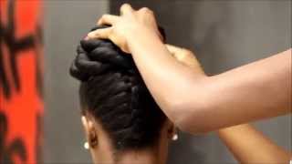 Elegant Twisted Updo [upl. by Cristoforo]